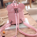 New girl shoulder bag Cartoon backpack dual-use small Diagonal School bag children cute bow small backpack mochilas escolares