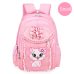 Portfolio School Bags For Girls 2018 Sweet Cute Cartoon Princess Cat Children Backpack Kids Lace Bookbag Primary School Backpack