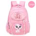 Portfolio School Bags For Girls 2018 Sweet Cute Cartoon Princess Cat Children Backpack Kids Lace Bookbag Primary School Backpack