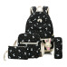 School Bags for Teenagers Girls Schoolbag Large Capacity Ladies Printing School Backpack Set Rucksack Bagpack Cute Book Bags