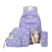 School Bags for Teenagers Girls Schoolbag Large Capacity Ladies Printing School Backpack Set Rucksack Bagpack Cute Book Bags