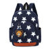 Stars Printing Nylon Children Backpacks Kids Kindergarten School Bags Backpacks Baby Boys Girls Nursery Toddler Cute Rucksack