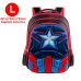 Superman Batman Spiderman Captain America Boy Girl Children Kindergarten School bag Teenager Schoolbags Kids Student Backpacks