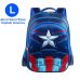 Superman Batman Spiderman Captain America Boy Girl Children Kindergarten School bag Teenager Schoolbags Kids Student Backpacks