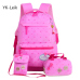 YK-Leik Star Printing Children School Bags For Girls Teenagers Backpacks Kids Orthopedics Schoolbags Backpack mochila infantil