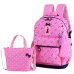 YK-Leik Star Printing Children School Bags For Girls Teenagers Backpacks Kids Orthopedics Schoolbags Backpack mochila infantil