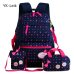 YK-Leik Star Printing Children School Bags For Girls Teenagers Backpacks Kids Orthopedics Schoolbags Backpack mochila infantil