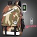 children school bags boy girls Anime Luminous school backpack waterproof kids book bag USB Charging Port and Lock School Bag