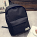 2018 Men Male Canvas black Backpack College Student School Backpack Bags for Teenagers Mochila Casual Rucksack Travel Daypack