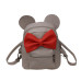 2018 New Mickey Backpack Pu Leather Female Mini Bag Women's Backpack Sweet Bow Teen Girls Backpacks School Lady Bag Shoulder bag