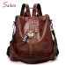 2019 Fashion Women Backpack High Quality Youth Leather Backpacks for Teenage Girls Female School Shoulder Bag Bagpack mochila