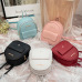 2019 Korean Style Women Mini Backpack PU Leather Shoulder Bag For Teenage Girls Multi-Function Small Bagpack Female Phone Pouch