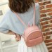 2019 Korean Style Women Mini Backpack PU Leather Shoulder Bag For Teenage Girls Multi-Function Small Bagpack Female Phone Pouch