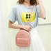 2019 Korean Style Women Mini Backpack PU Leather Shoulder Bag For Teenage Girls Multi-Function Small Bagpack Female Phone Pouch