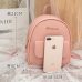 2019 Mini Backpack Women Korean Style PU Leather Shoulder Bag For Teenage Girls Multi-Function Small Bagpack Female Phone Pouch