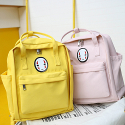 2019 New Women Backpack Printing Bag for Women Big Laptop School Backpack for College Student Travel Bag Mochila 2018 Yellow