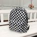 2019 Unisex Plaid Nylon Female Travel Daypack Laptop Backpack Book Schoolbags Feminina School Casual Rucksack Women Bag Rugzak