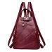 2019 Women Anti-theft Leather Backpacks Female  Ladies Backpacks For School Retro Sac a Dos Femme Female School Shoulder Bags