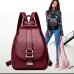 2019 Women Backpack Multifuction Female Backpack Casual School Bag For Teenager Girls High Quality Leather Shoulder Bag For Lady