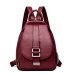 2019 Women Backpack Multifuction Female Backpack Casual School Bag For Teenager Girls High Quality Leather Shoulder Bag For Lady