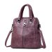 3-in-1 Women Leather Backpacks Vintage Female Shoulder Bag Sac a Dos Travel Ladies Bagpack Mochilas School Bags For Girls Preppy