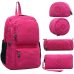 ACEPERCH Casual Original Bolsa School Backpack for Teenage Girl Waterproof Nylon Laptop Mochila Escolar With Keychain