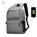 AHRI USB Unisex Design Backpack Book Bags for School Backpack Casual Rucksack Daypack Oxford Canvas Laptop Fashion Man Backpacks