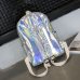 AIREEBAY Female Holographic Backpack Women Soft Laser PU Leather Travel Backpacks Silver Hologram School Bags For Teenager Girls