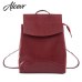 ALCEVR Fashion Women Backpack High Quality Youth Leather Backpacks for Teenage Girls Female School Shoulder Bag Bagpack mochila