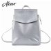 ALCEVR Fashion Women Backpack High Quality Youth Leather Backpacks for Teenage Girls Female School Shoulder Bag Bagpack mochila