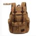 AUGUR New fashion men's backpack vintage canvas backpack school bag men's travel bags large capacity travel laptop backpack bag