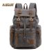 AUGUR New fashion men's backpack vintage canvas backpack school bag men's travel bags large capacity travel laptop backpack bag