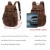 AUGUR New fashion men's backpack vintage canvas backpack school bag men's travel bags large capacity travel laptop backpack bag