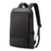 BOPAI Slim Laptop Backpack Men 15.6 inch Office Work Men Backpack Business Bag Unisex Black Ultralight Backpack Thin Back Pack