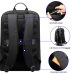 BOPAI Slim Laptop Backpack Men 15.6 inch Office Work Men Backpack Business Bag Unisex Black Ultralight Backpack Thin Back Pack