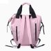 Casual Nylon Waterproof Backpack Women High Capacity Travel Book Bags for Teenage Girls Students Pink Satchel Mochila Bolsa 2019