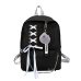 Chain USB Backpack Women Canvas 3pcs/set Women Backpack Teenager Girls Backpacks Shoulder Bag Female Student School Bags Tassel