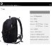 Crossten Swiss Multifunctional 17.3  Laptop Backpack sleeve case bag Waterproof USB Charge Port Schoolbag Hiking Travel bag