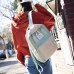 Cute Canvas fashion Backpack female backpack design for girls leisure travel school simple personality luggage