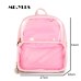 Cute Clear Transparent Women Backpacks PVC Jelly Color Student Schoolbags Fashion Ita Teenage Girls Bags For School Backpack New