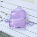 Cute Clear Transparent Women Backpacks PVC Jelly Color Student Schoolbags Fashion Ita Teenage Girls Bags For School Backpack New