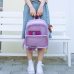 Cute Clear Transparent Women Backpacks PVC Jelly Color Student Schoolbags Fashion Ita Teenage Girls Bags For School Backpack New