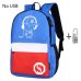 Fashion Backpacks Student Luminous Animation School Bags For Boy Girl Teenager USB Charge Computer Anti-theft Laptop Back pack