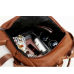 Female anti-theft backpack classic PU leather solid color backpack canta fashion shoulder bag