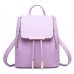 Herald Fashion Preppy Style School Backpack Artificial Leather Women Shoulder Bag Floral School Bag for Teens Girls