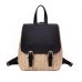 Herald Fashion Straw Woven Backpack Women Back Pack Summer Teenage Girl Quality Backpacks Travel Bags Books Rucksack Drop Ship