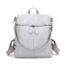 Herald Fashion Women Backpack Quality Leather School Bags For Teenager  Girls Large School Backpack Vintage Solid Shoulder Bags