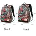 Hot USB Charging Laptop Backpack Women For Teenage Students Girls School Backpack Bag Printing Female Backpacks Travel Bagpack