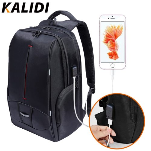 KALIDI Waterproof Laptop Backpack 17.3 Inch Travel Bags Usb 17 Inch School Men Backpacks Women Casual Bagpack 15.6 Inch DayPack