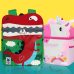 Kid Backpack Cute 3D Cartoon Dinosaur Anti-lost Unicorn Printed Kindergarten orthopedic School Bag for Girl Boy Children Mochila